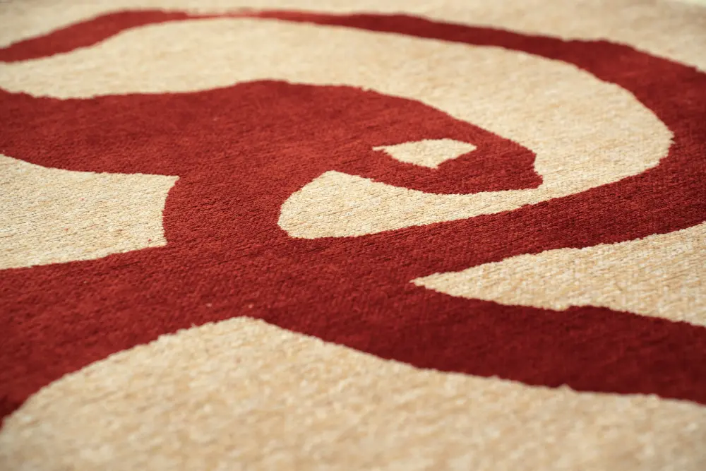 Craft Ribbon Imperial Red 9847Washable Rug - Image 12