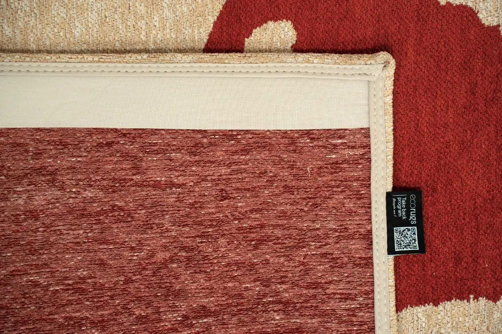 Craft Ribbon Imperial Red 9847Washable Rug - Image 6