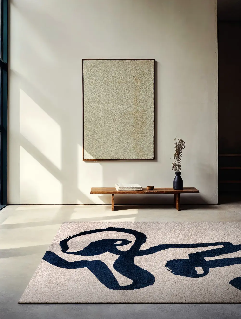 Craft Ribbon Sea Ink 9849Washable Rug
