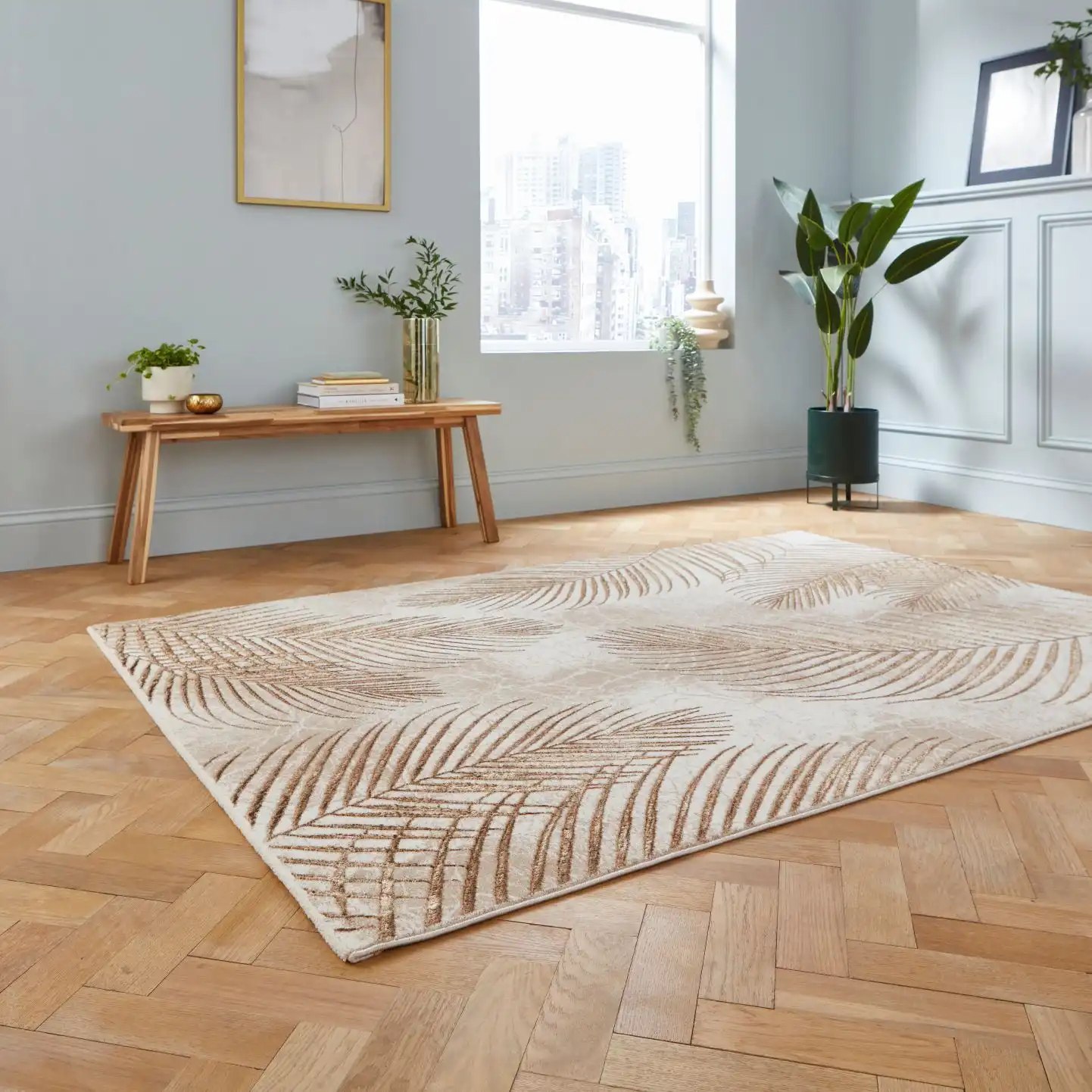 Creation 50051 Beige Bronze Rug - Image 5