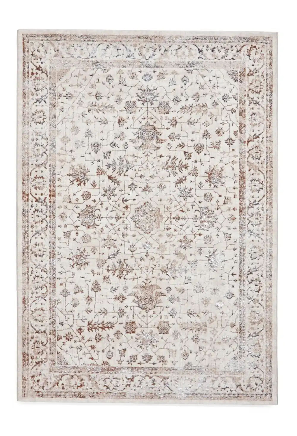 Creation 50112 Beige Silver Rug - Image 8