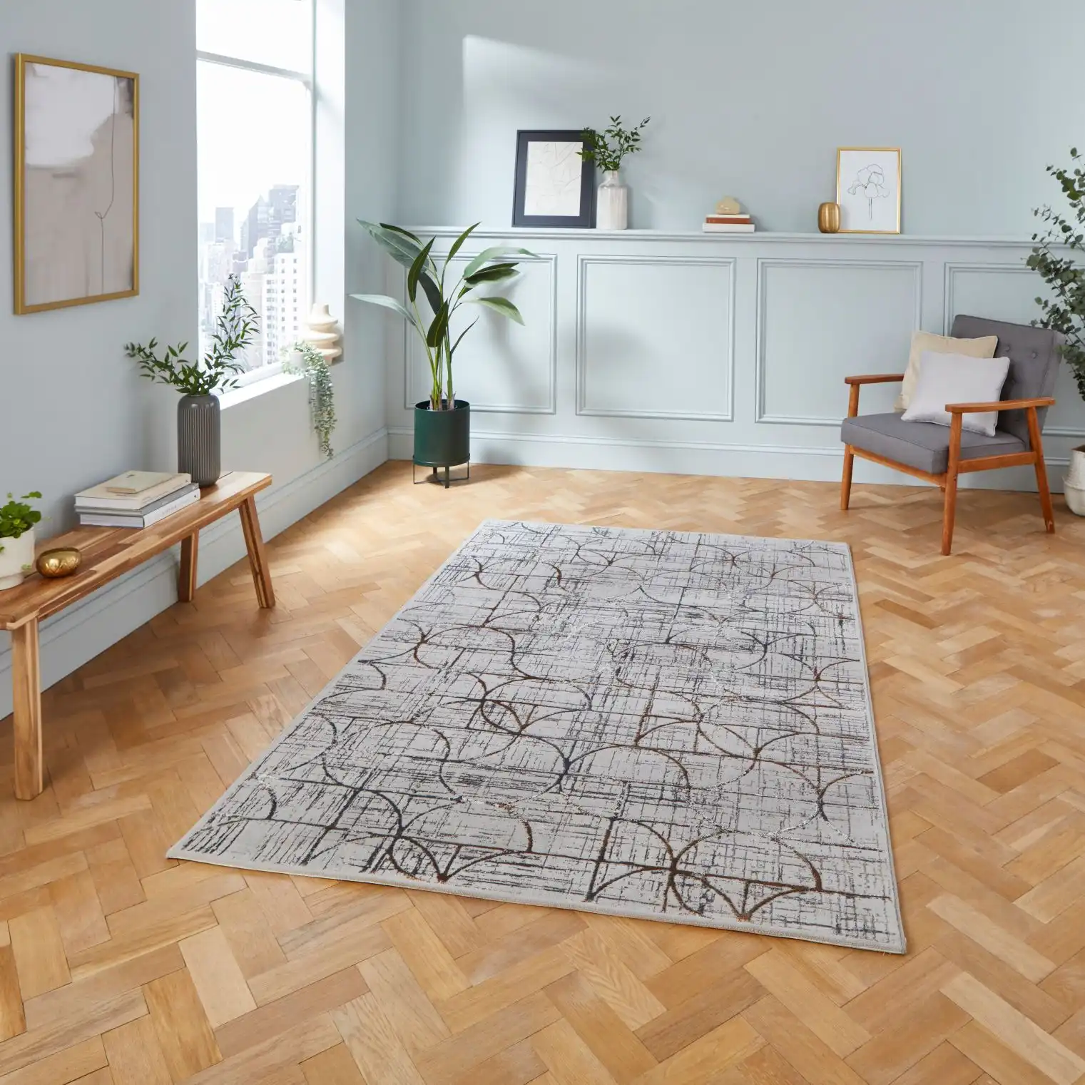 Creation G2851 Grey Multi Rug