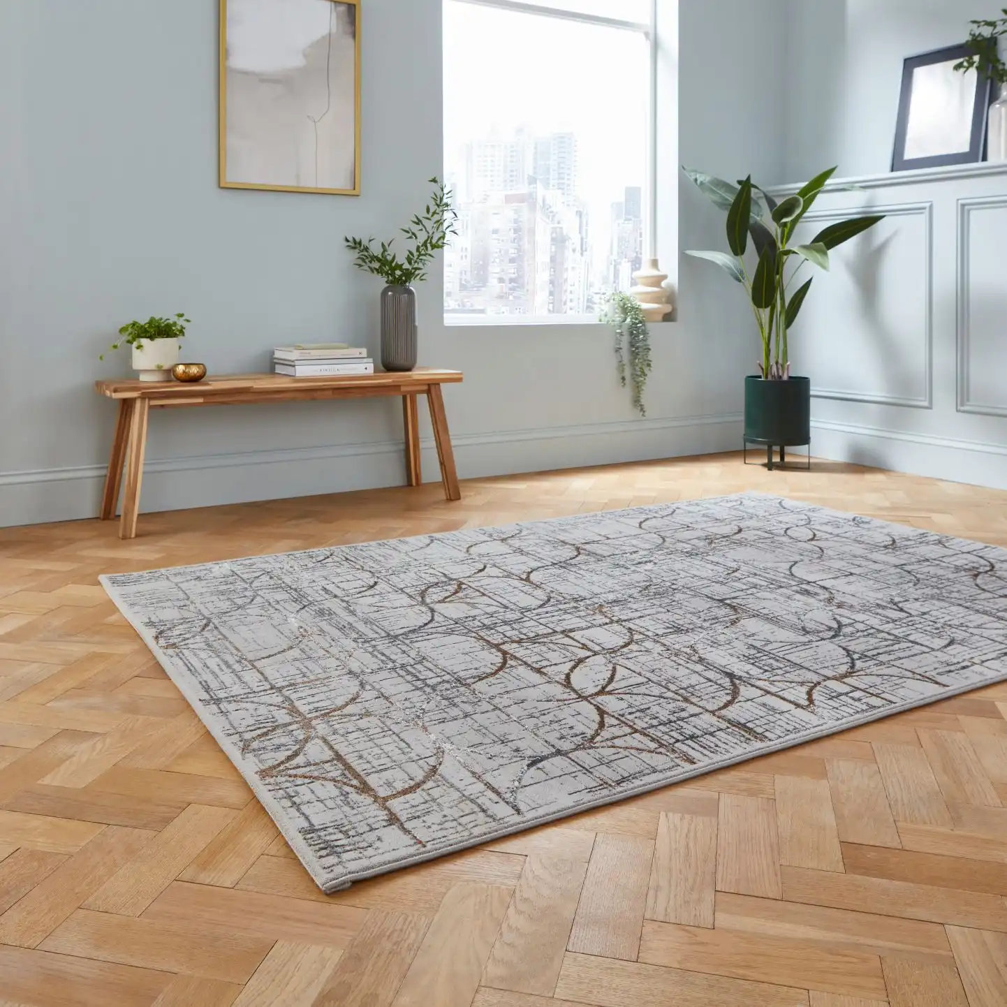 Creation G2851 Grey Multi Rug - Image 5
