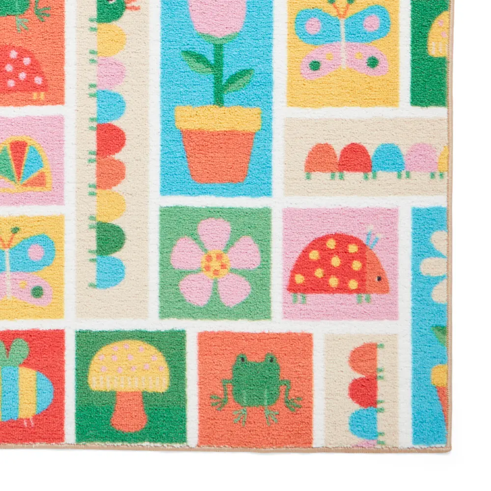 Catherine Lansfield Curious Caterpillar Multi - Washable - Image 3