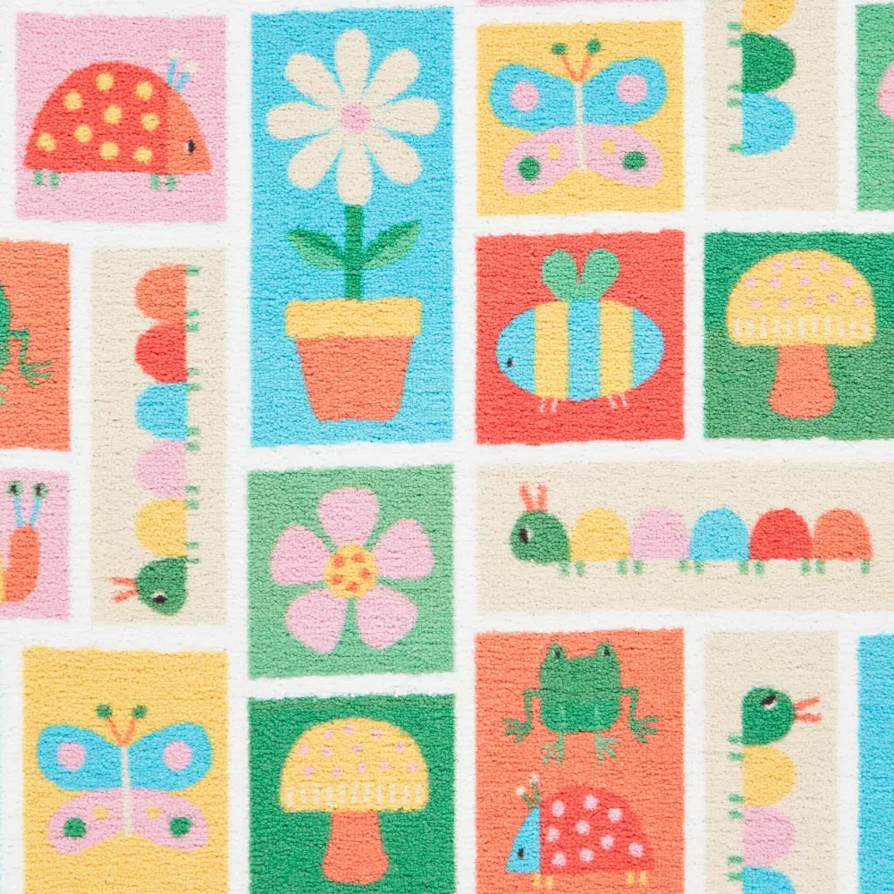 Catherine Lansfield Curious Caterpillar Multi - Washable - Image 4