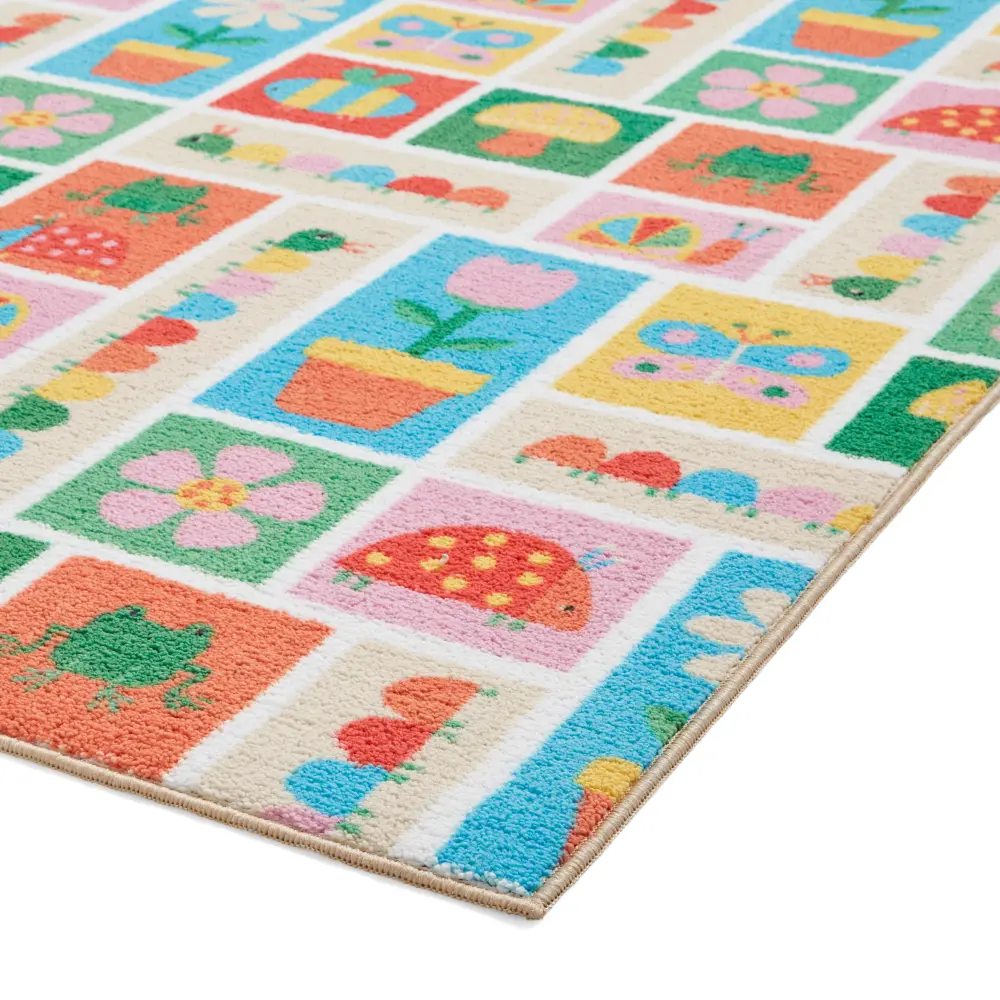 Catherine Lansfield Curious Caterpillar Multi - Washable - Image 5