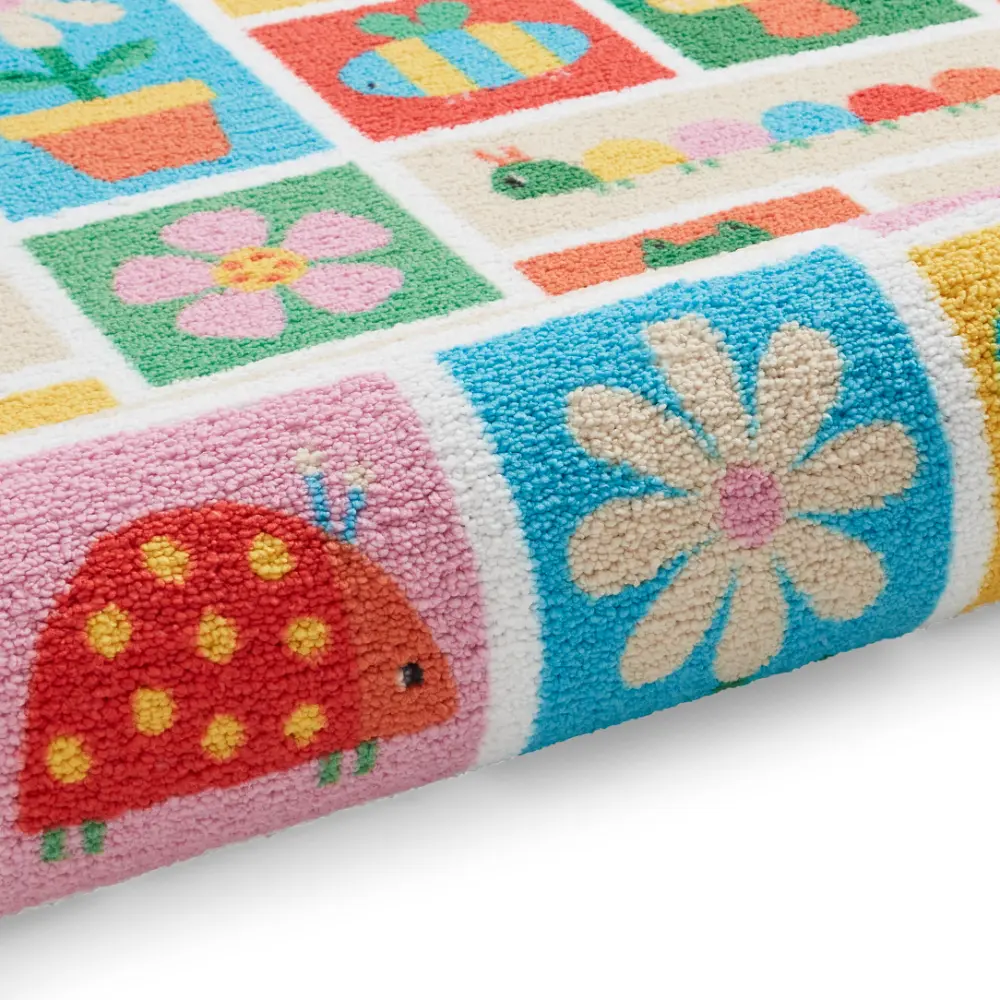 Catherine Lansfield Curious Caterpillar Multi - Washable - Image 7