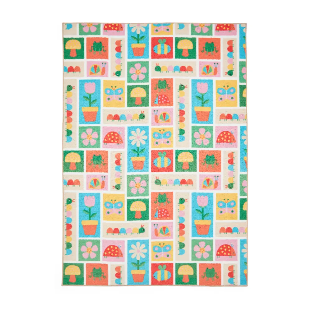 Catherine Lansfield Curious Caterpillar Multi - Washable - Image 8
