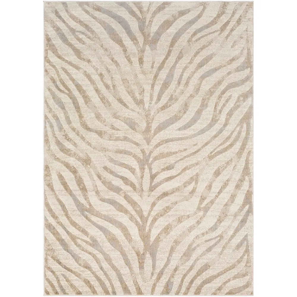 Cybele Scandi Boho Zebra Light Grey Rug - Image 10