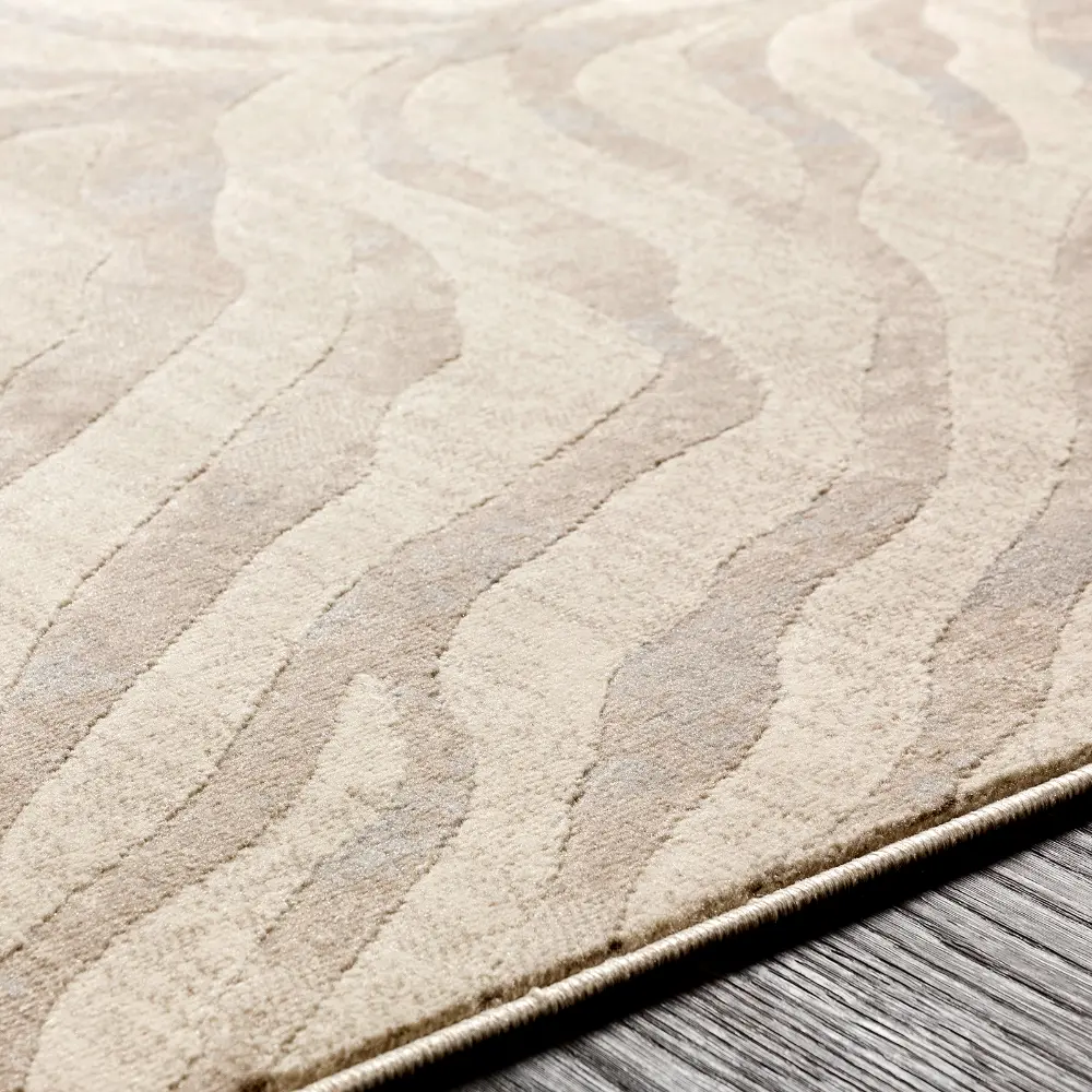 Cybele Scandi Boho Zebra Light Grey Rug - Image 6