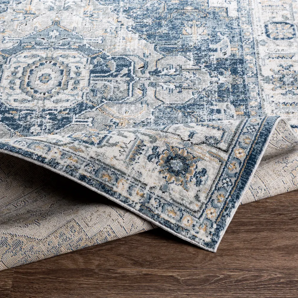Dalila Vintage Oriental Boho Charcoal Rug - Image 3