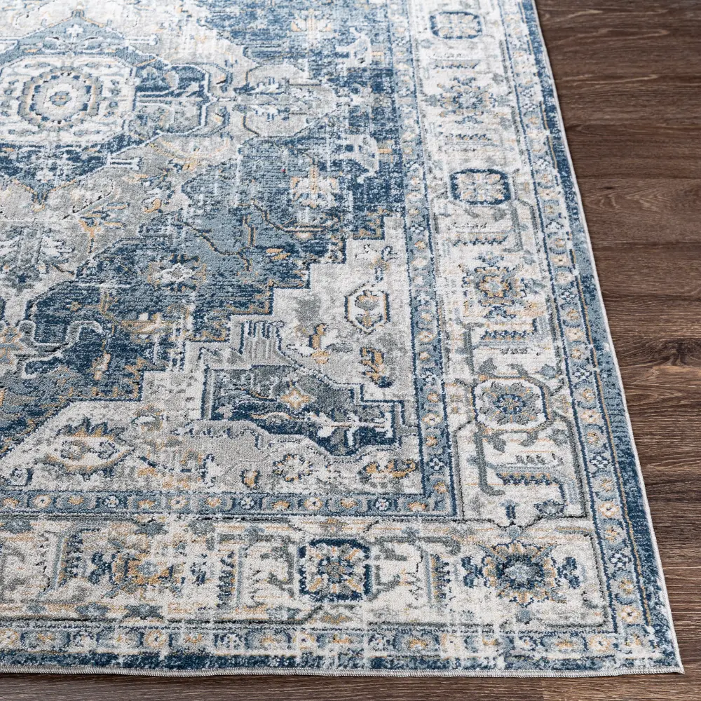 Dalila Vintage Oriental Boho Charcoal Rug - Image 4