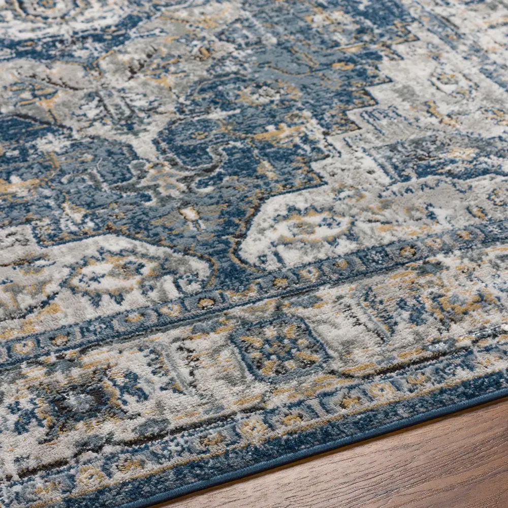 Dalila Vintage Oriental Boho Charcoal Rug - Image 5