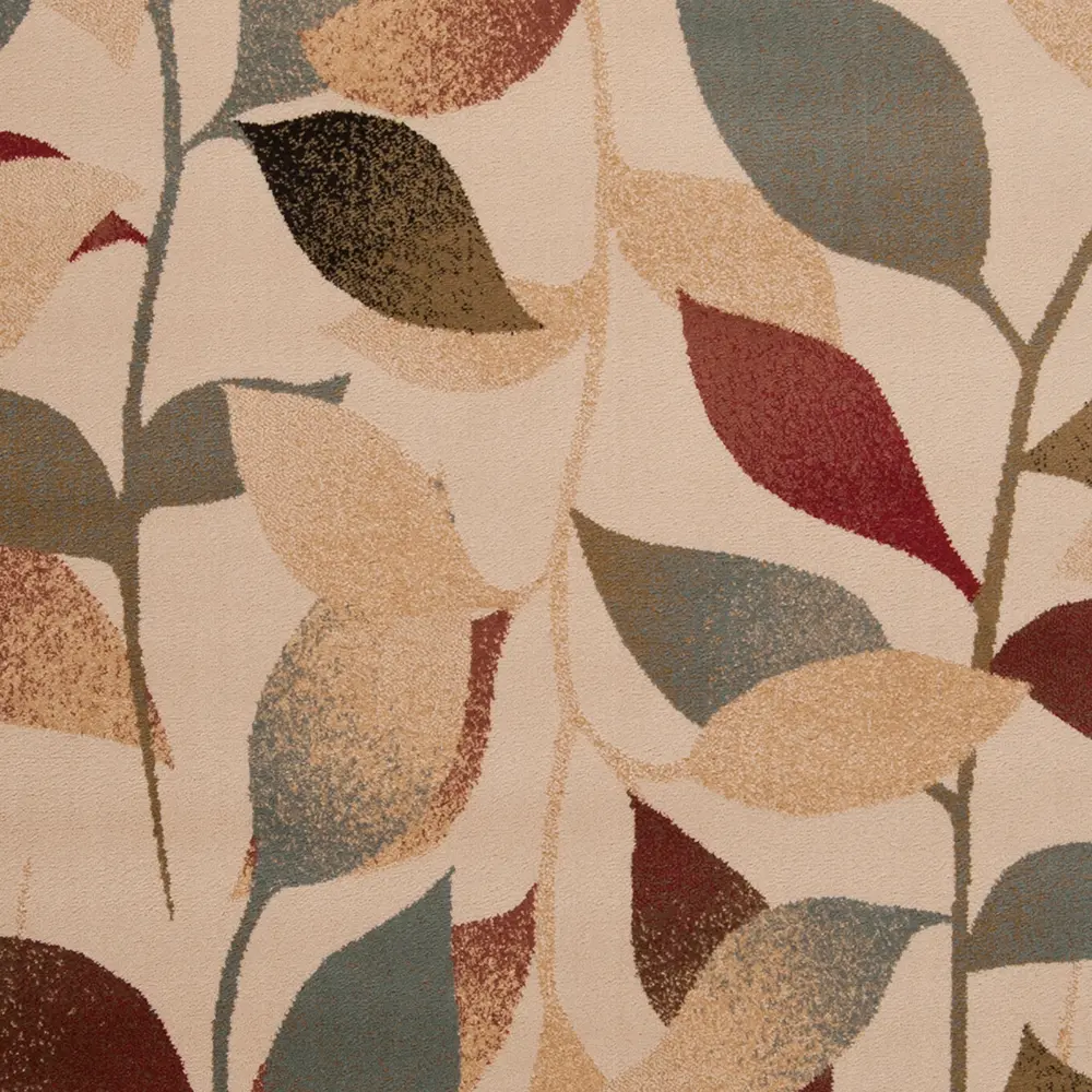 Damali Scandi Modern Dark Red Rug - Image 10