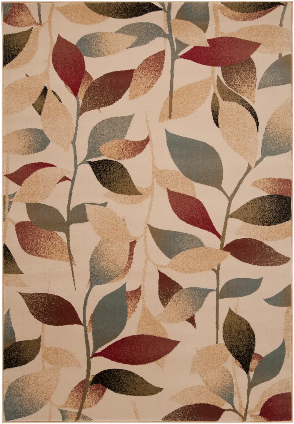 Damali Scandi Modern Dark Red Rug - Image 11