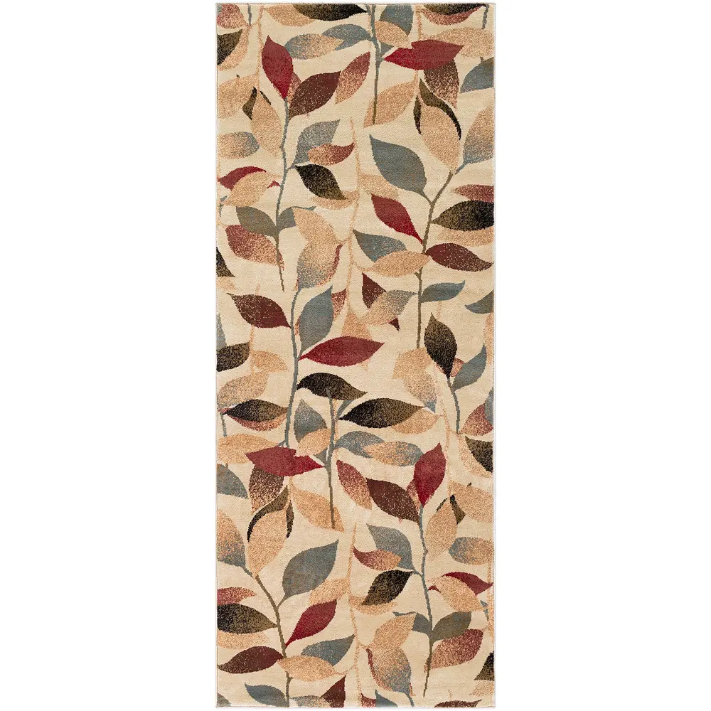 Damali Scandi Modern Dark Red Rug - Image 15