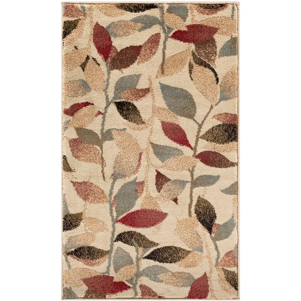 Damali Scandi Modern Dark Red Rug - Image 5