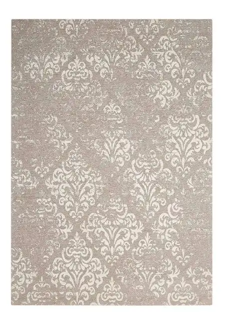 Damask DAS03 Ivory Grey Rug - Image 3