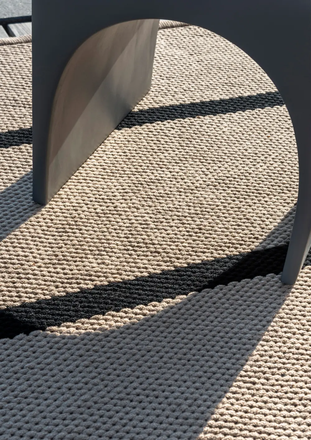 Deck Charcoal Black outdoor 496805 Rug - Image 2