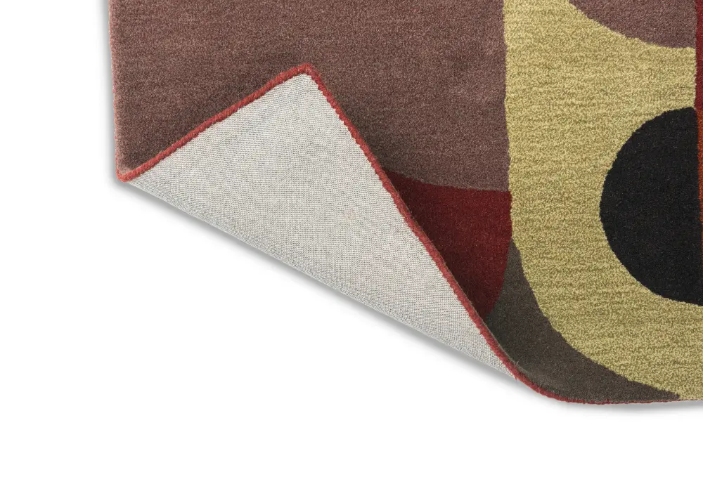 Decor  Cosmo-Red Pale Green 095203 Rug - Image 4