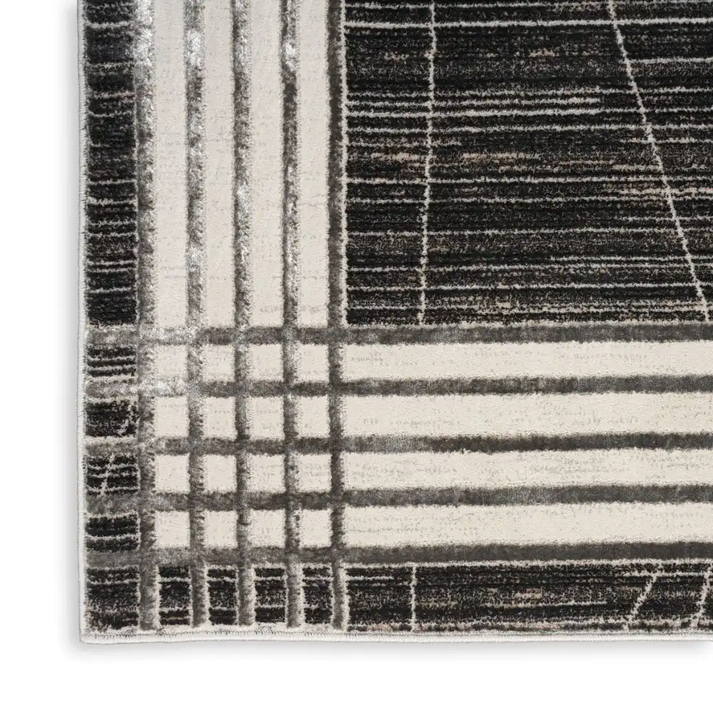 Desire Nourison DSR01 CHARCOAL SILVER Rug - Image 4
