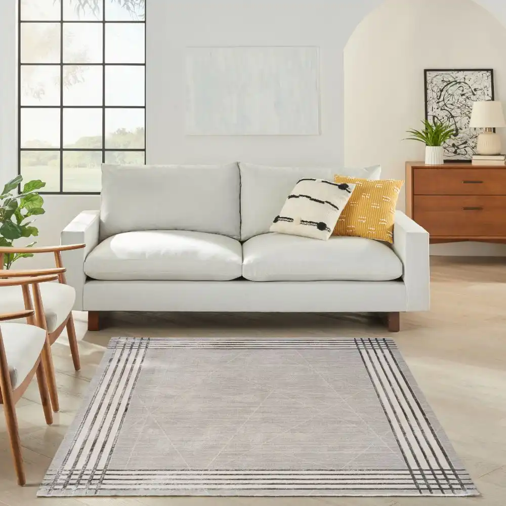 Desire Nourison DSR01 GREY SILVER Rug