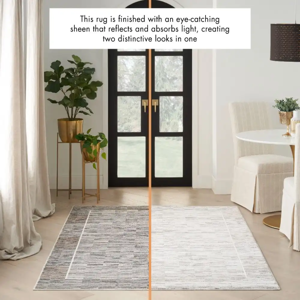 Desire Nourison DSR02 CHARCOAL GREY Rug - Image 2