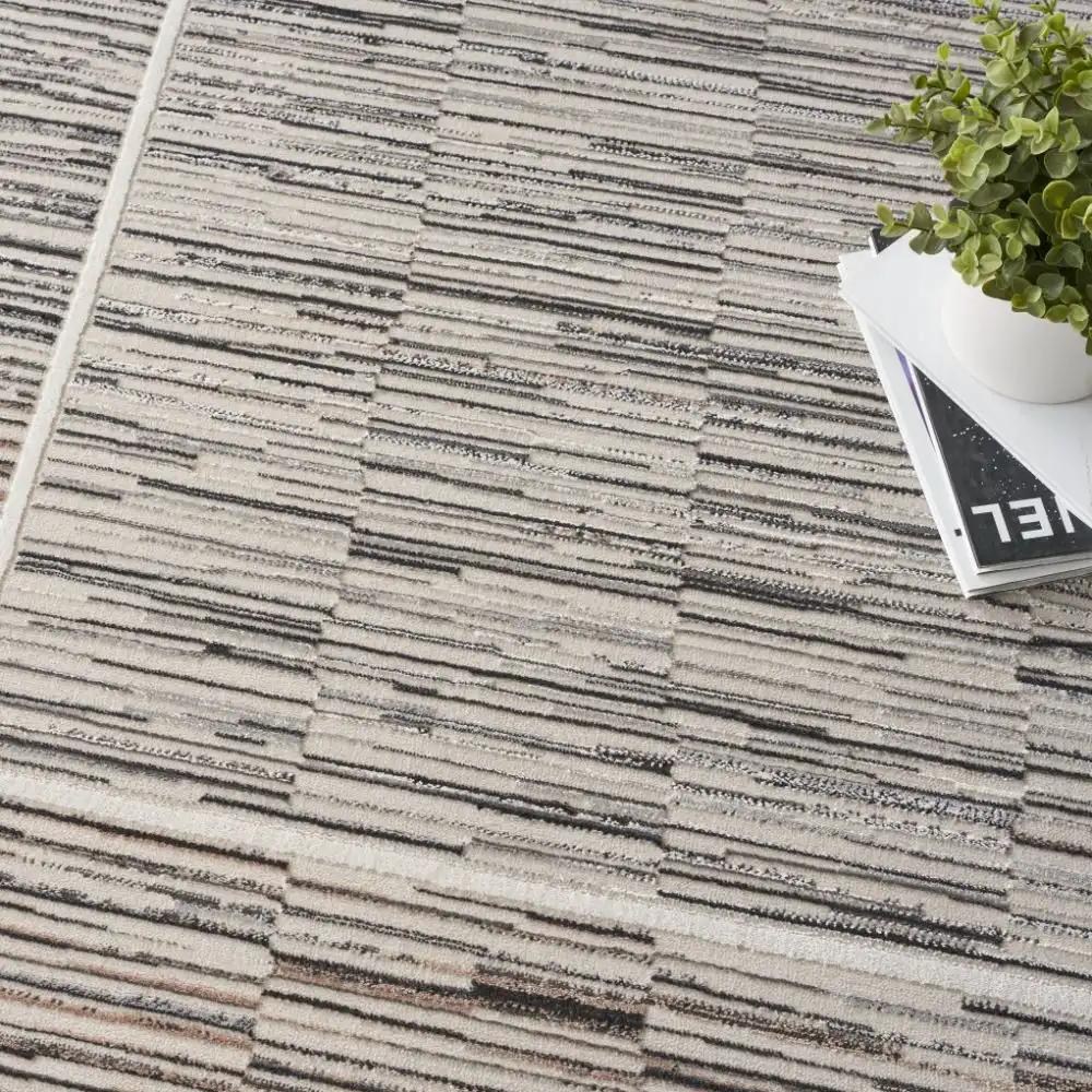 Desire Nourison DSR02 CHARCOAL GREY Rug - Image 3