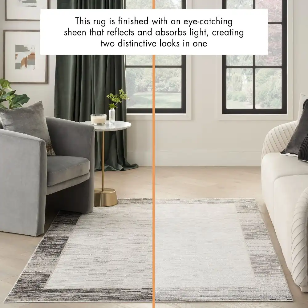 Desire Nourison DSR02 GREY BLACK Rug - Image 2