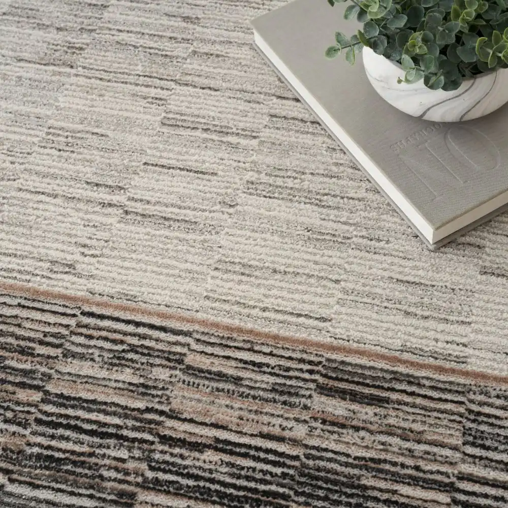 Desire Nourison DSR02 GREY BLACK Rug - Image 4