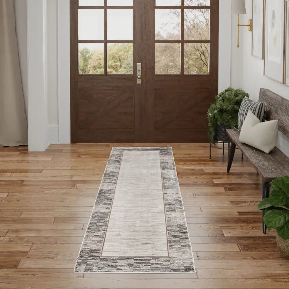 Desire Nourison DSR02 GREY BLACK Rug - Image 5