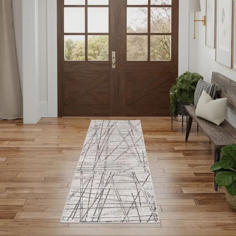 Desire Nourison DSR03 GREY SILVER Rug - Image 5