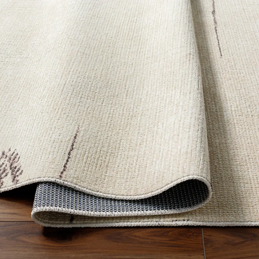 Rivi Becki Owens X Livabliss Global Scandi Dark Brown/Beige Rug - Image 6