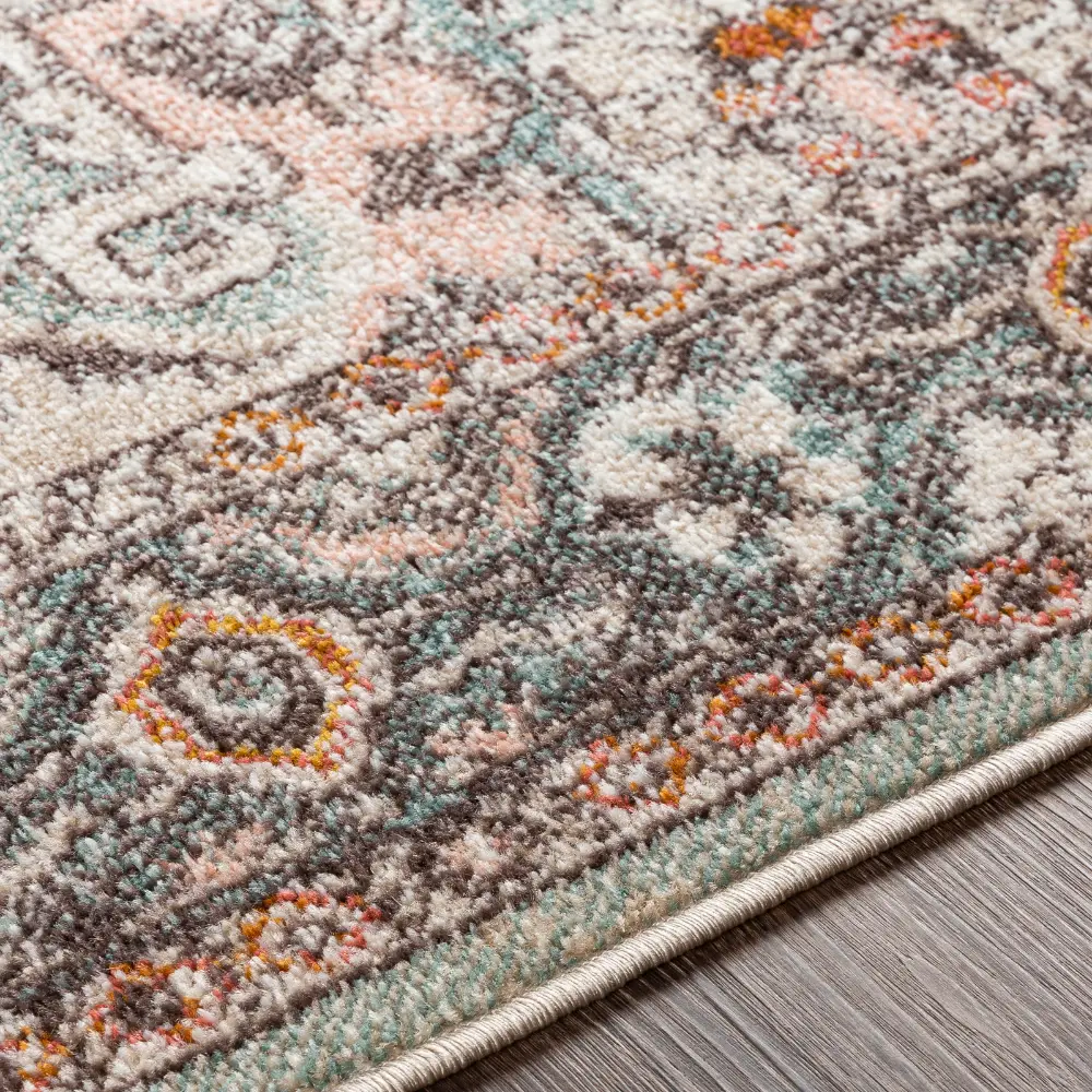 Dia Vintage Oriental Boho Brick Rug - Image 4