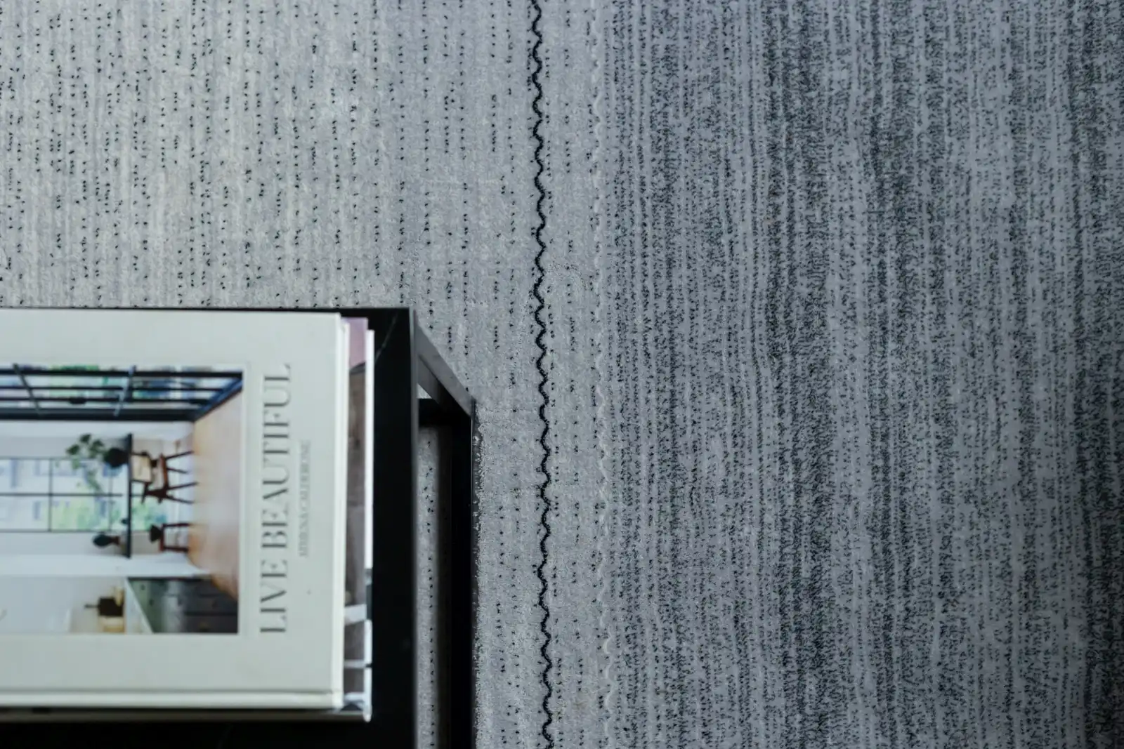 Diamond Wool Calisia Bervely Light Grey Rug - Image 3