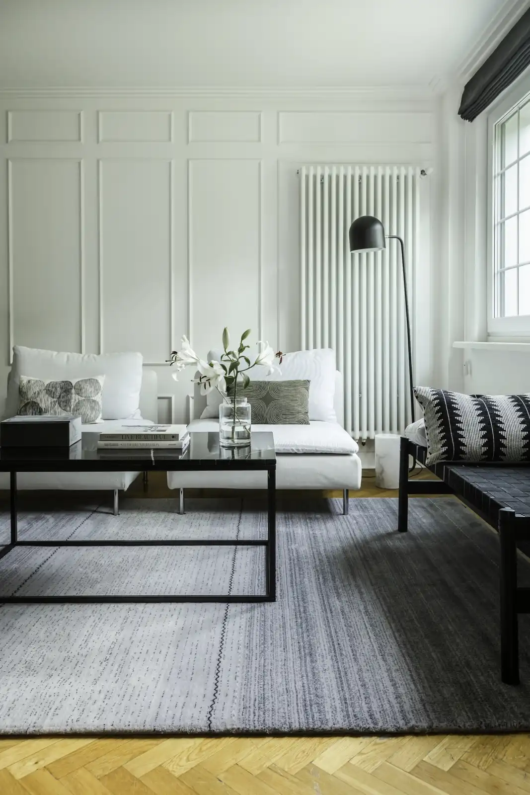 Diamond Wool Calisia Bervely Light Grey Rug - Image 5