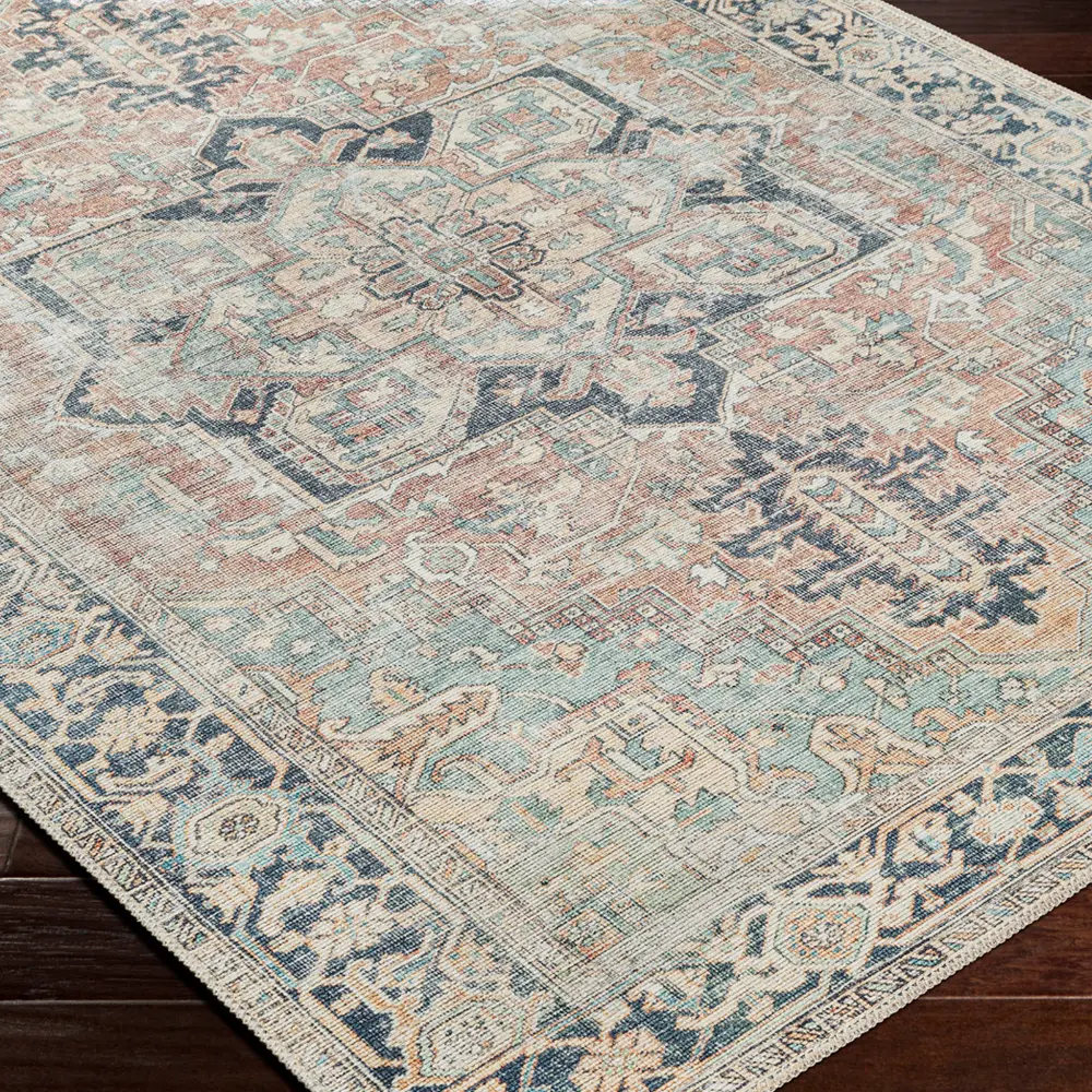 Dido Machine Washable Traditionnal Boho Sage Rug - Image 13