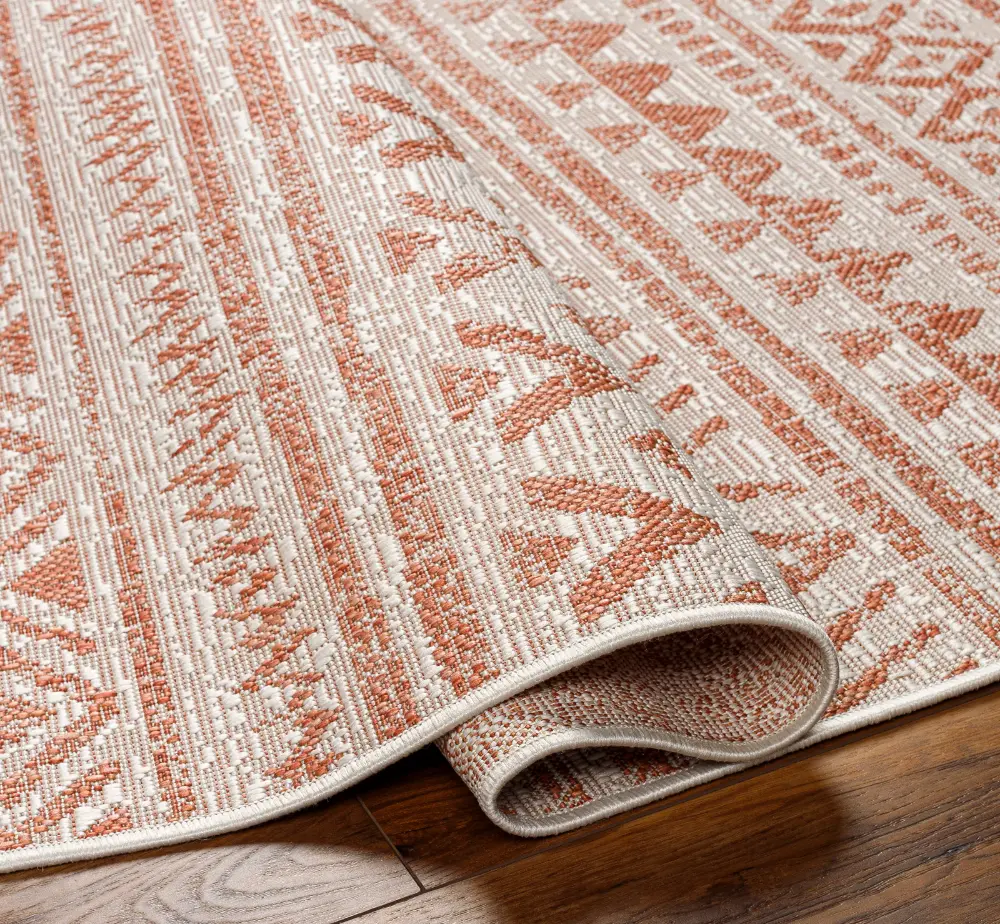 Diksha In- & Outdoor Global Coral/Pink Rug - Image 5