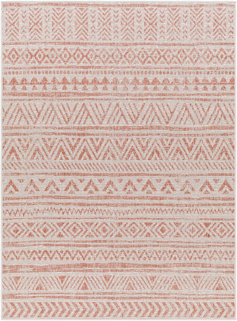 Diksha In- & Outdoor Global Coral/Pink Rug - Image 8