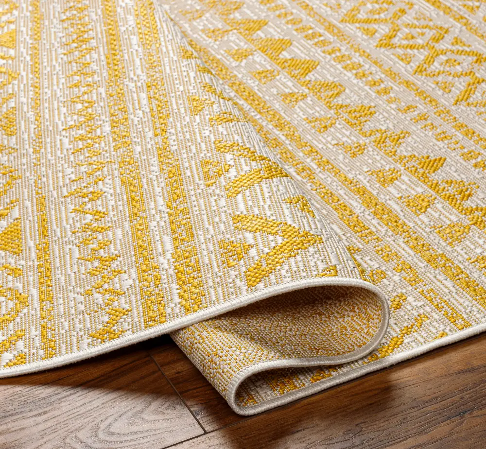 Diksha In- & Outdoor Global Saffron Rug - Image 5