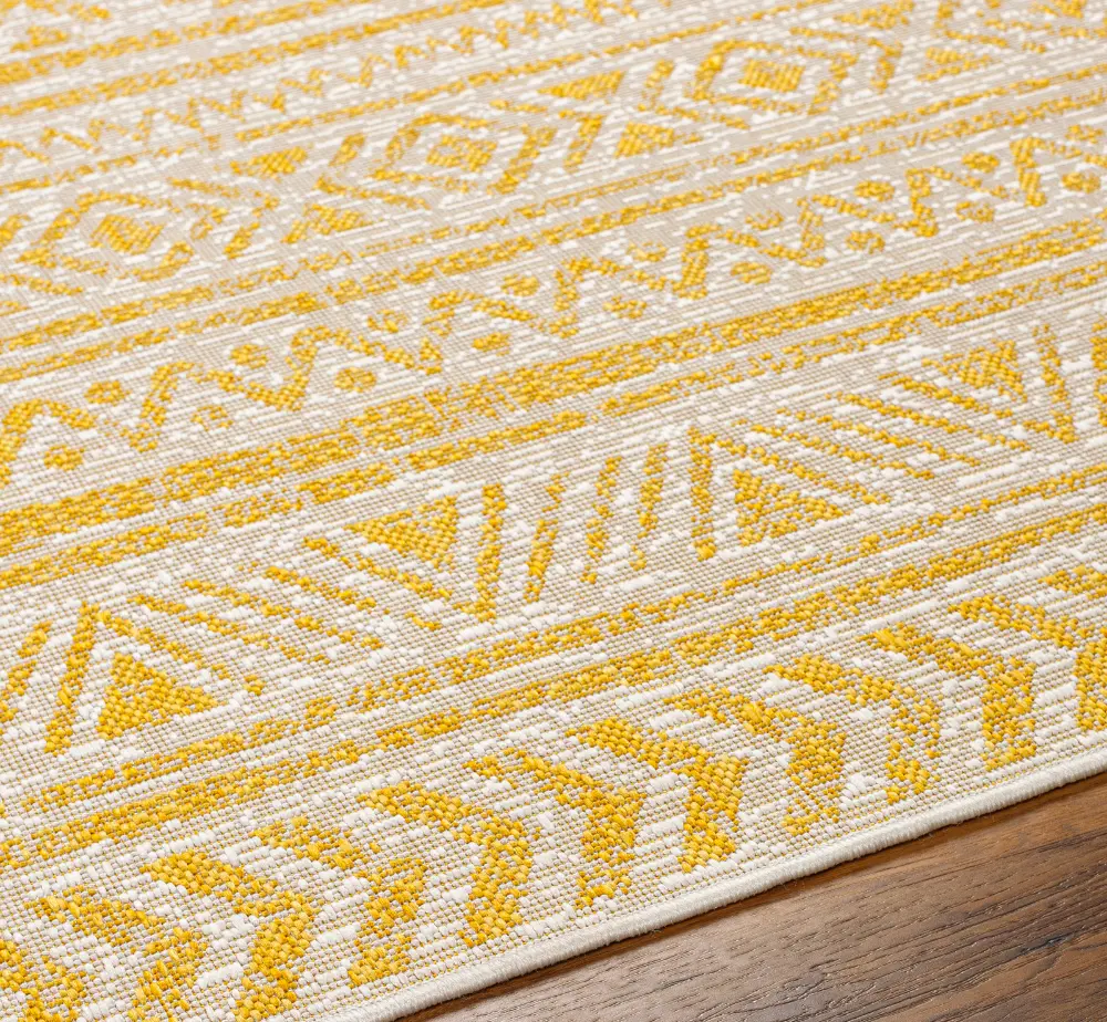 Diksha In- & Outdoor Global Saffron Rug - Image 7