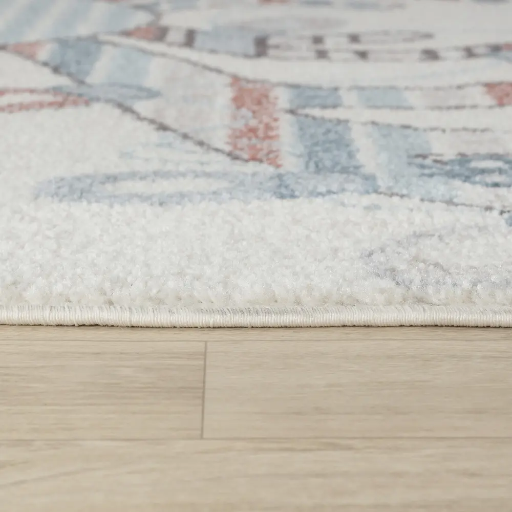 Dingo Kids Modern Multicolour/Blue BedroomRug - Image 7