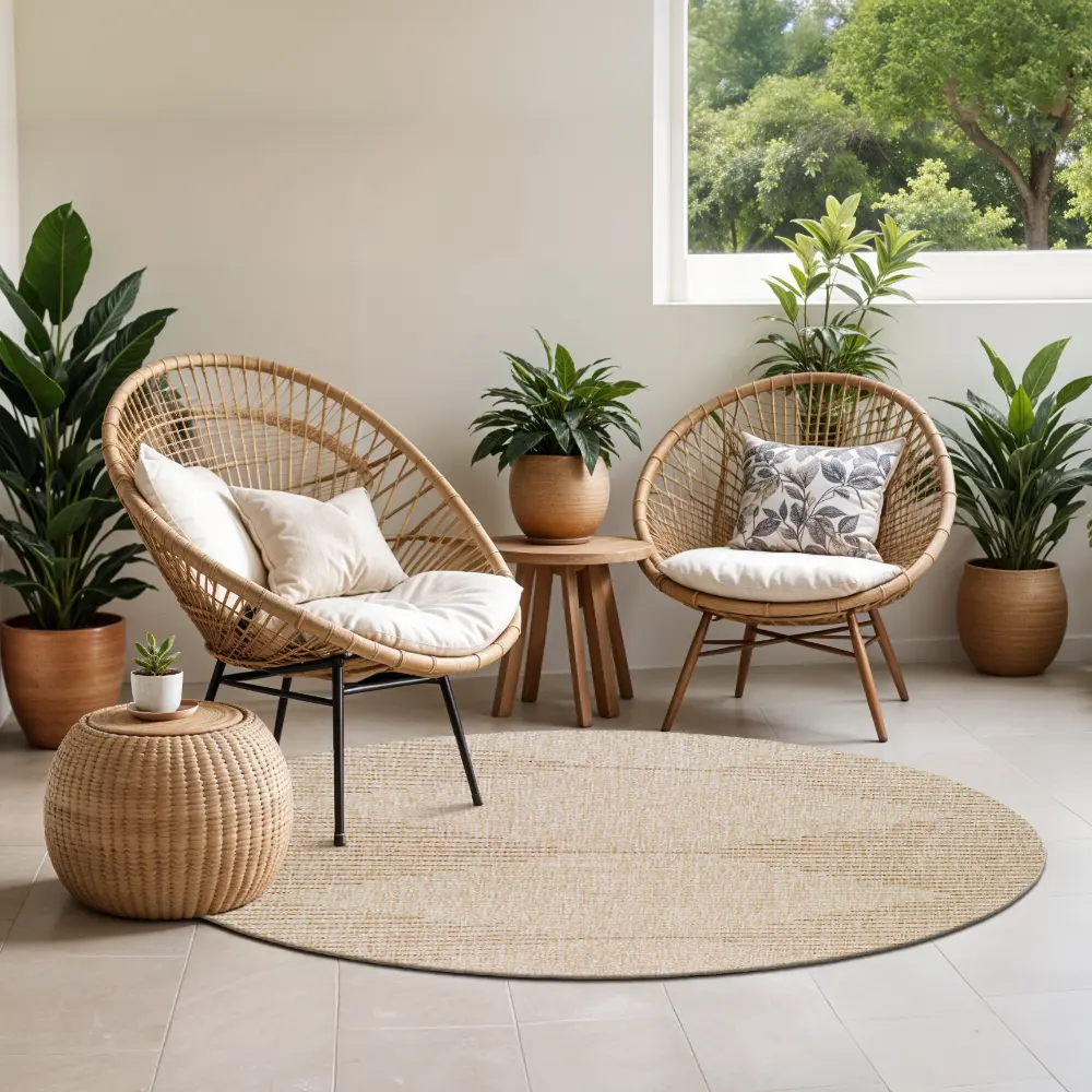 Dolly In- & Outdoor Global Beige Rug - Image 7