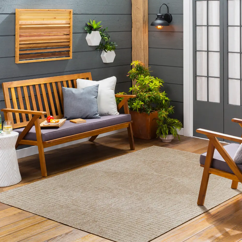 Dolly In- & Outdoor Global Brown Rug - Image 3