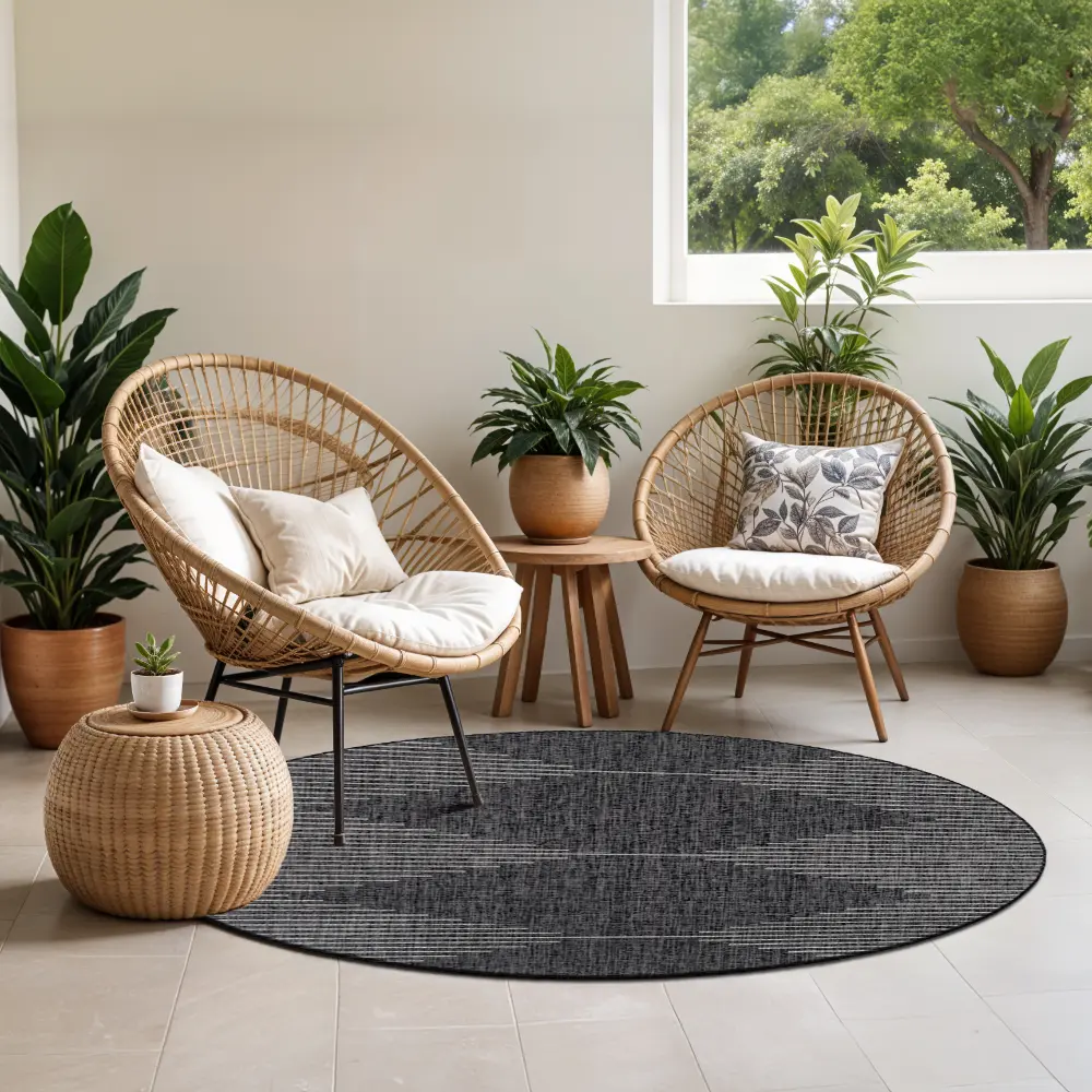 Dolly In- & Outdoor Global Charcoal Rug - Image 11