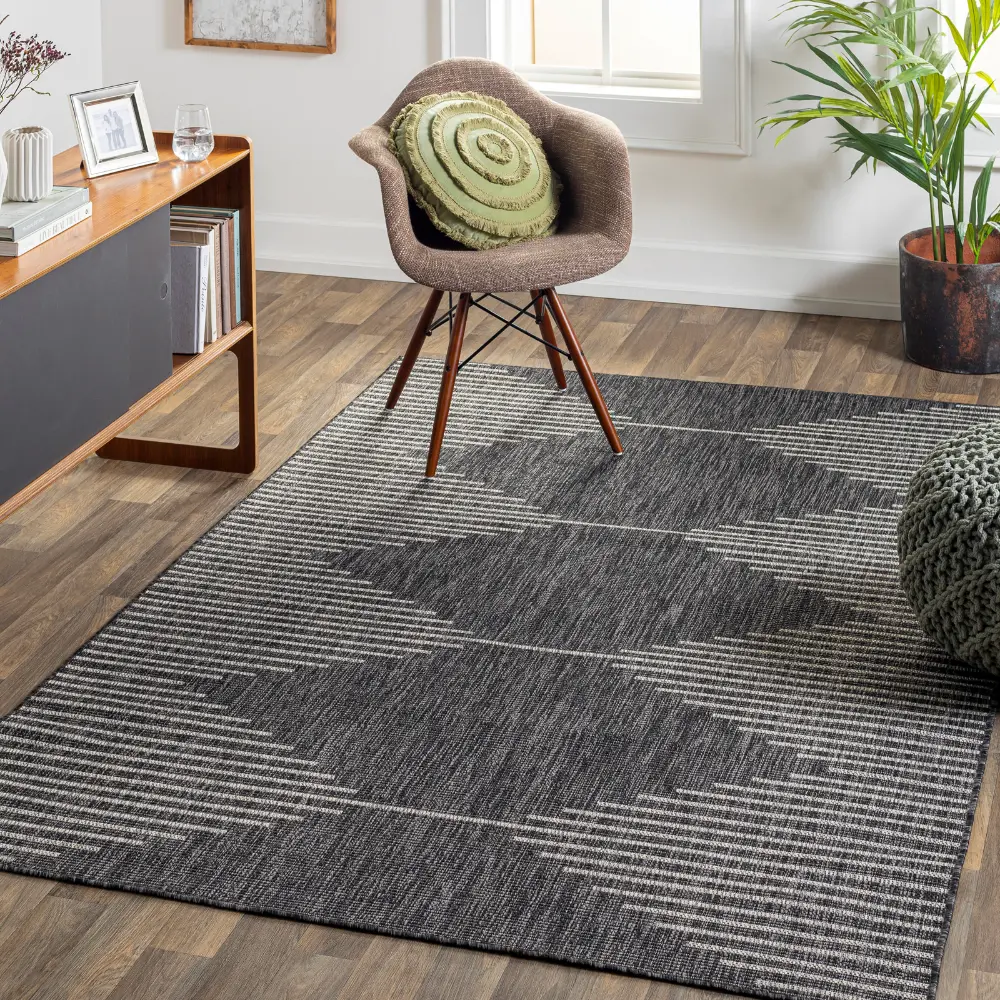 Dolly In- & Outdoor Global Charcoal Rug - Image 7