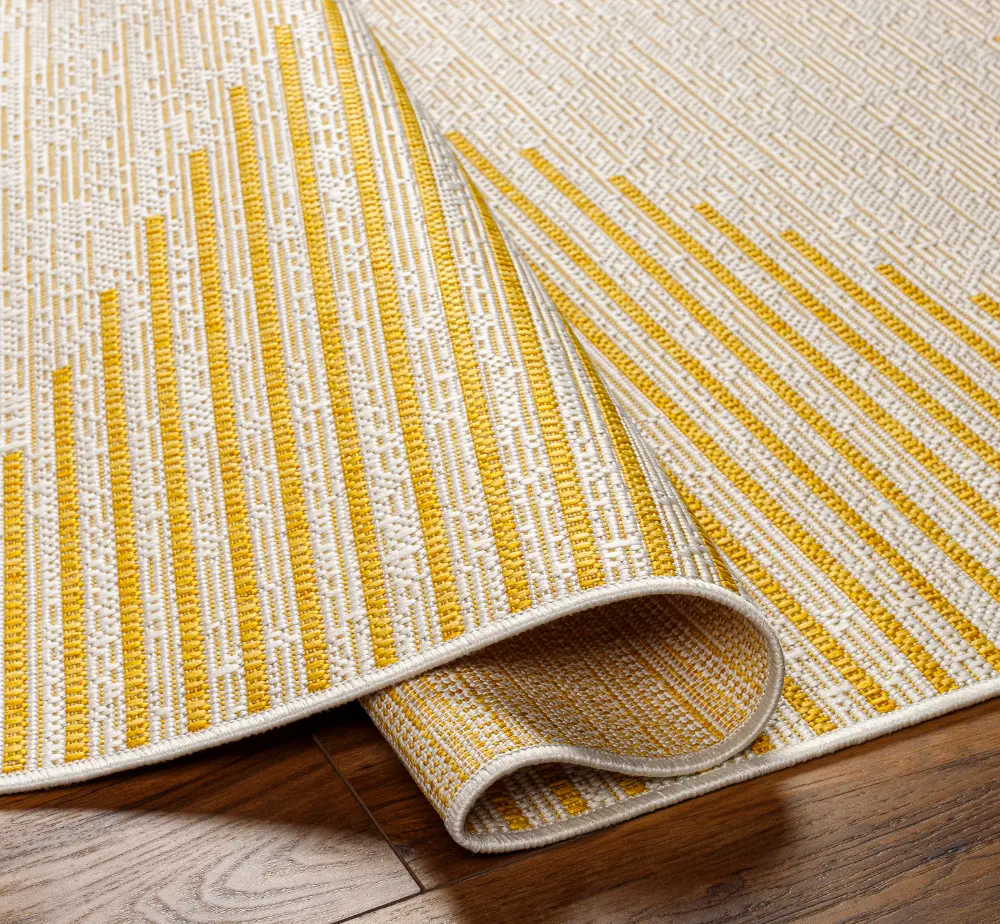 Dolly In- & Outdoor Global Saffron/Grey Rug - Image 4
