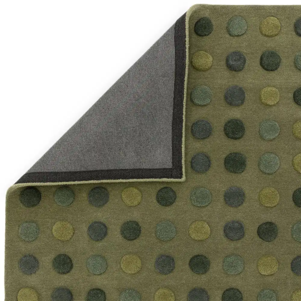Dotty Green Rug - Image 6