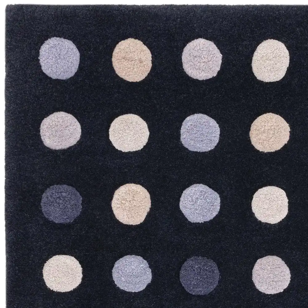 Dotty Navy Rug - Image 6