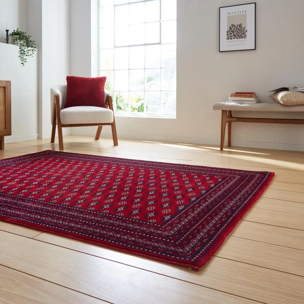 Dubai 62096 Red Rug - Image 2